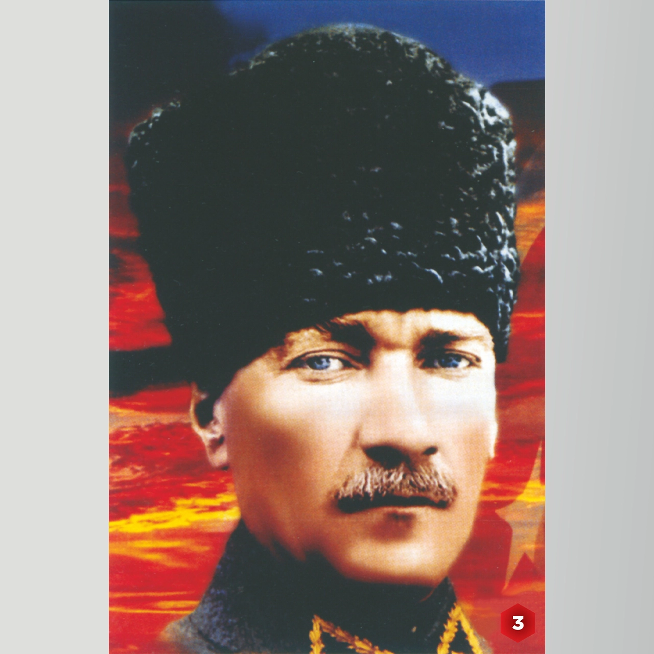Atatürk Posteri 3 No