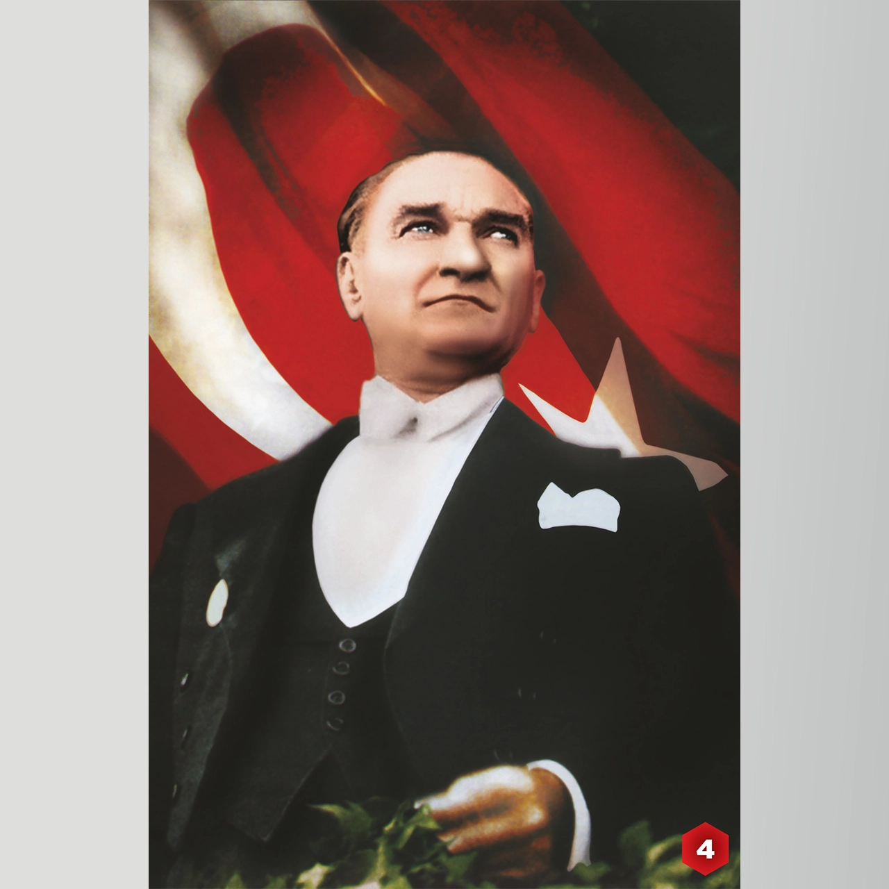 Atatürk Posteri 4 No