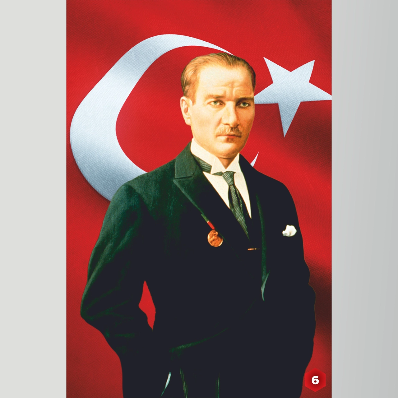 Atatürk Posteri 6 No