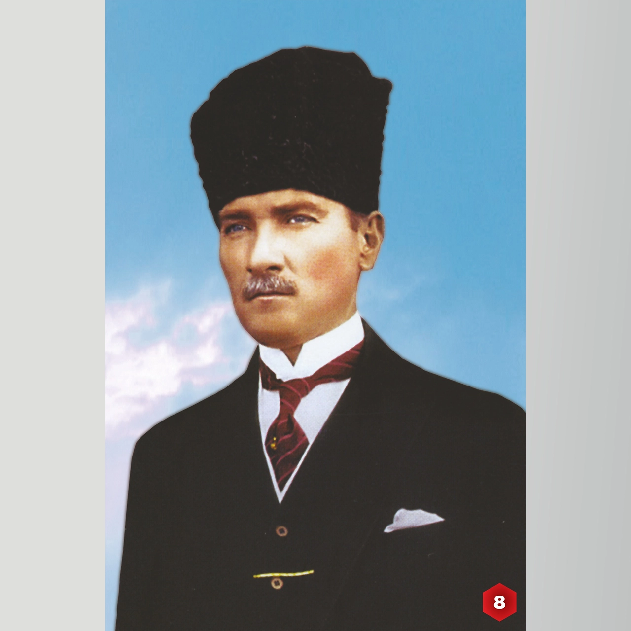 Atatürk Posteri 8 No