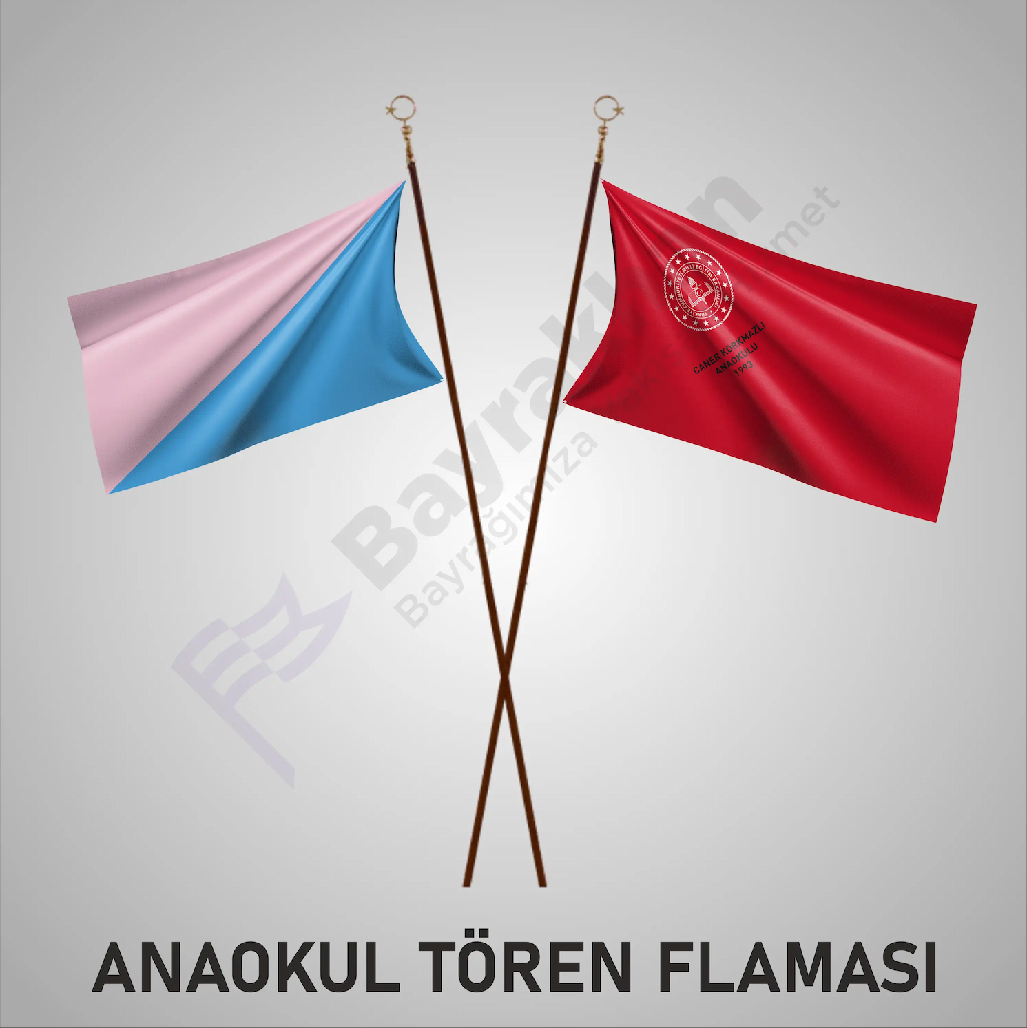 Anaokul Tören Flaması Görsel