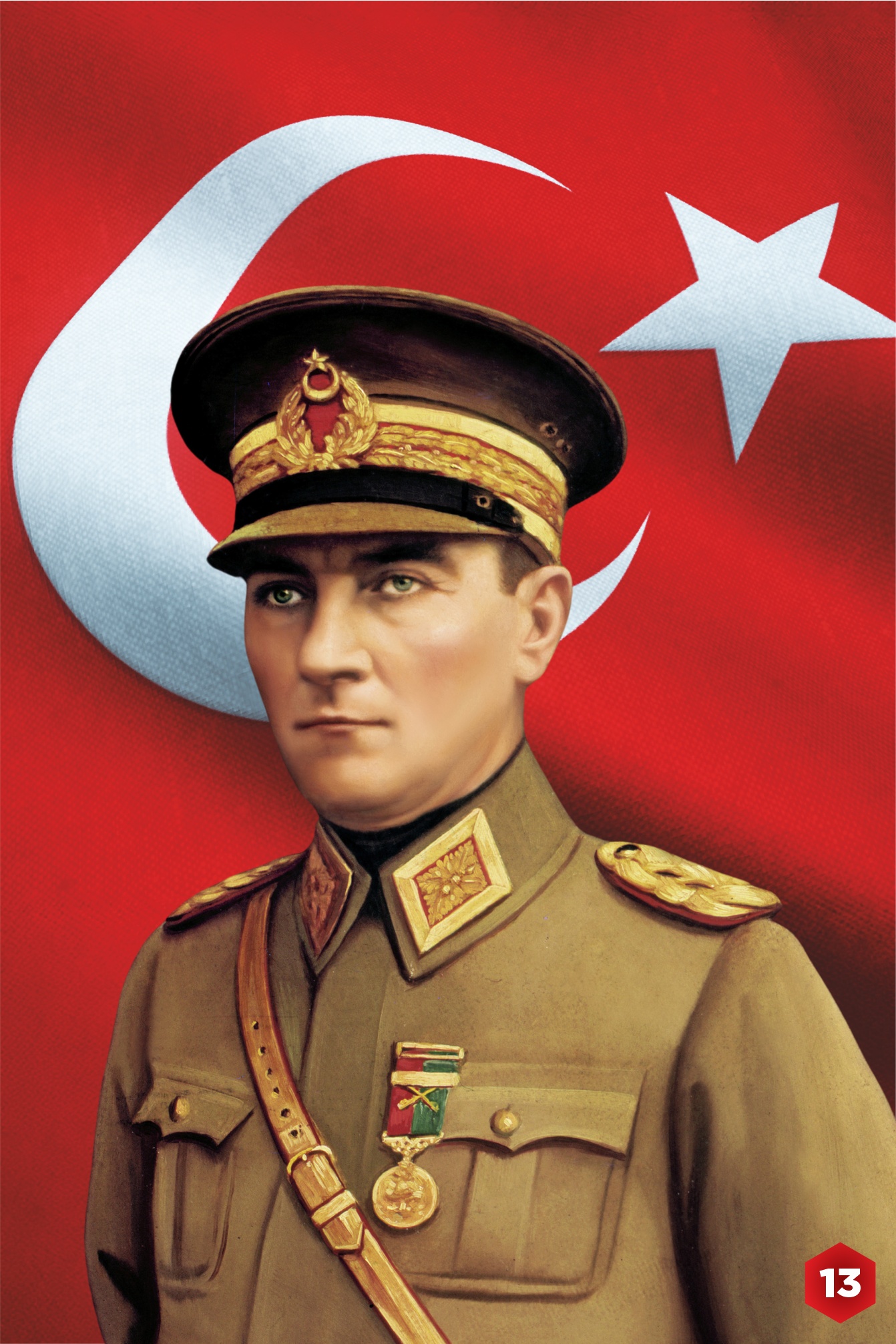 Atatürk Posteri 13 No