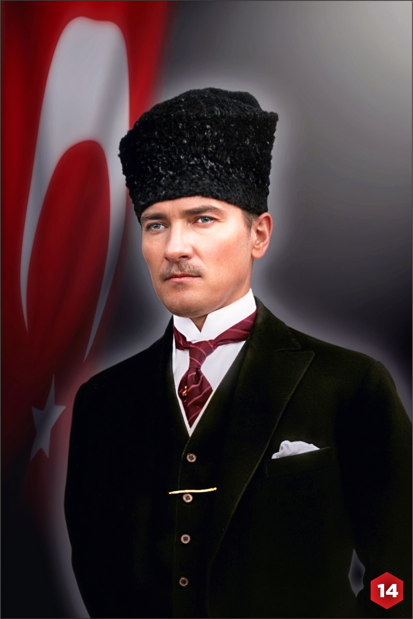 Atatürk Posteri 14 No