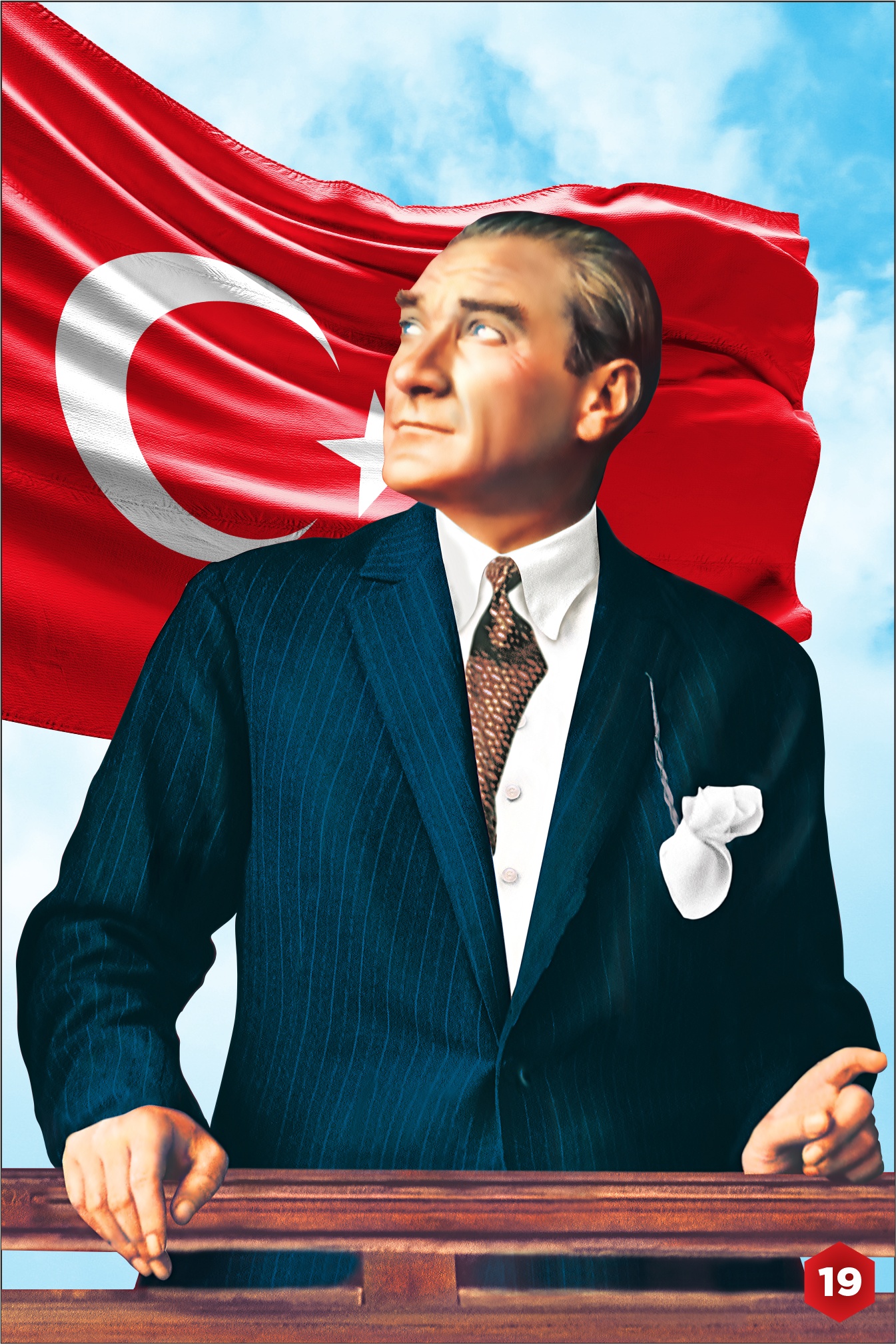 Atatürk Posteri 19 No