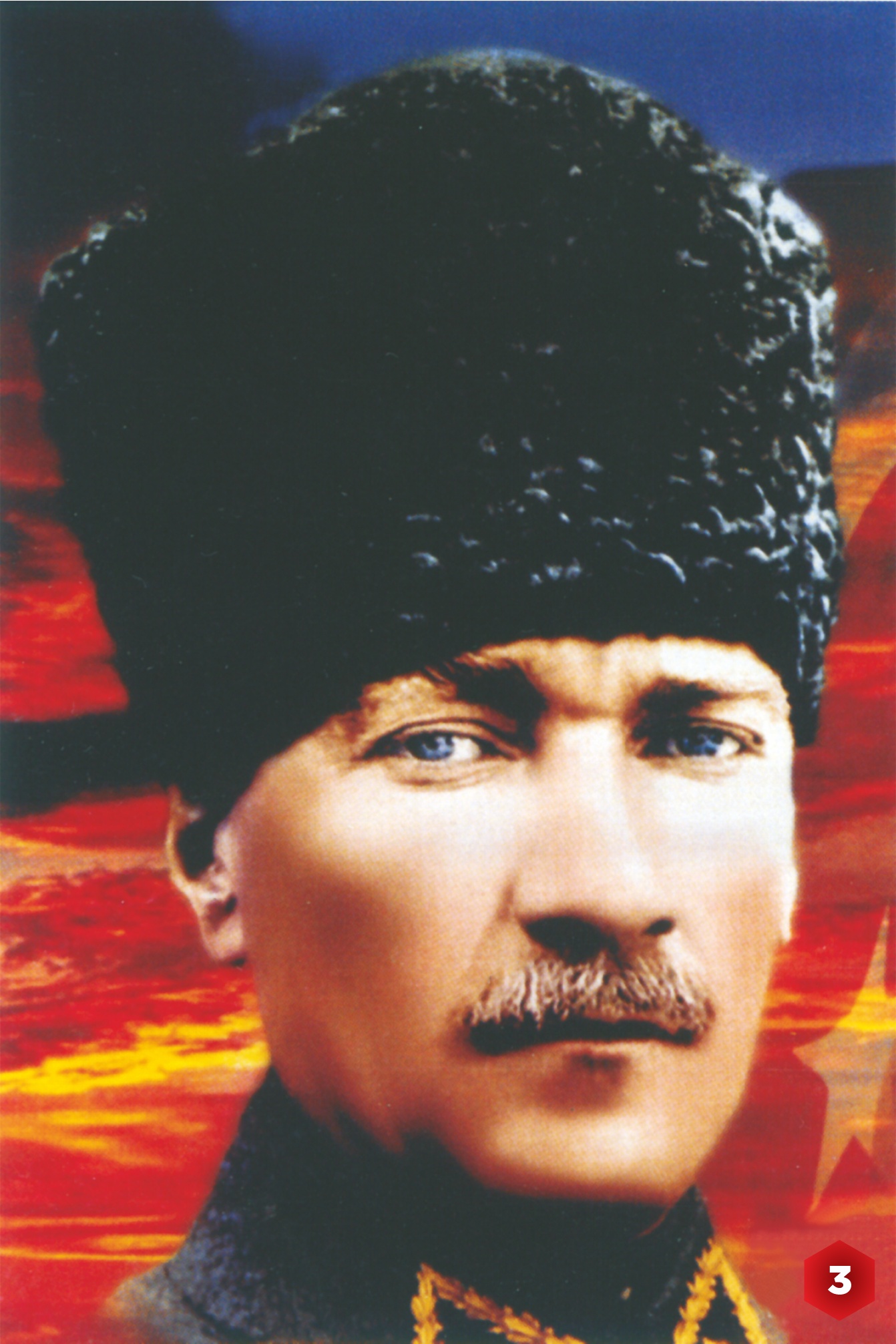 Atatürk Posteri 3 No