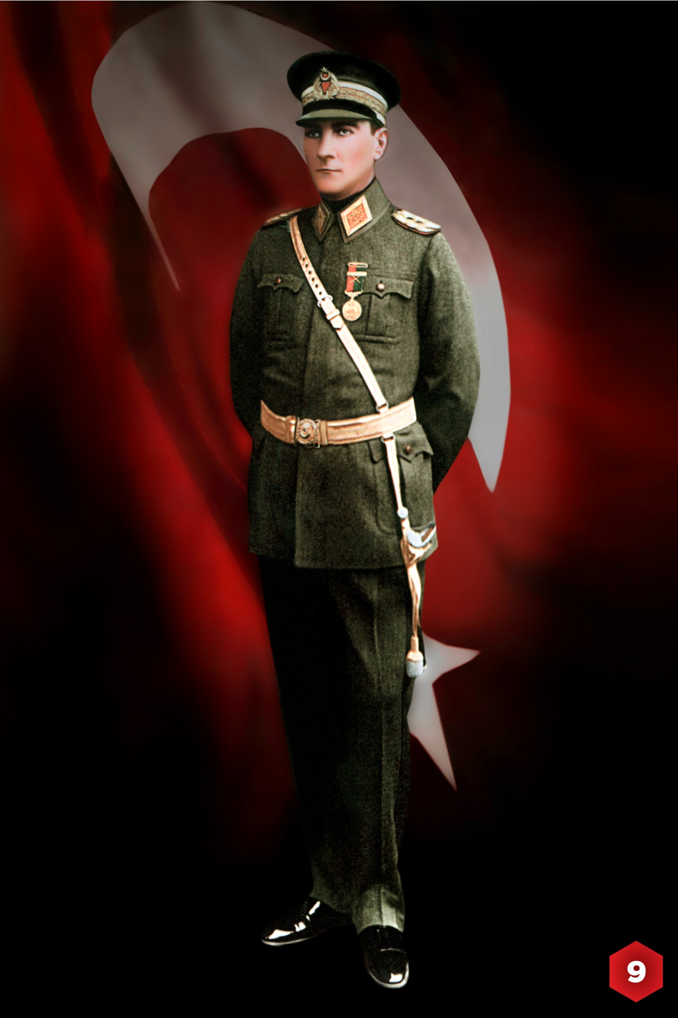 Atatürk Posteri 9 No