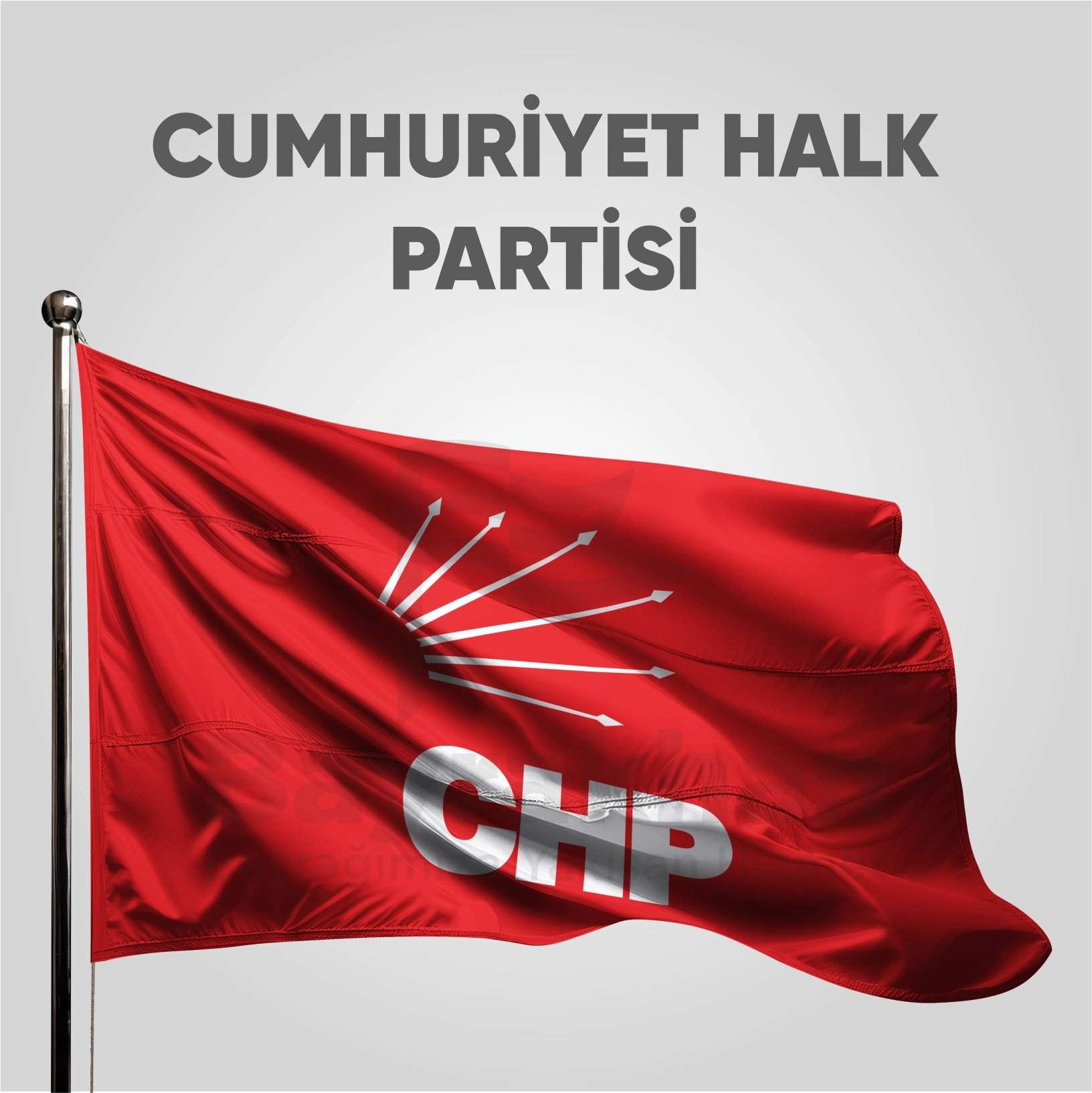 Cumhuriyet Halk Partisi Bayrağı Satın Al