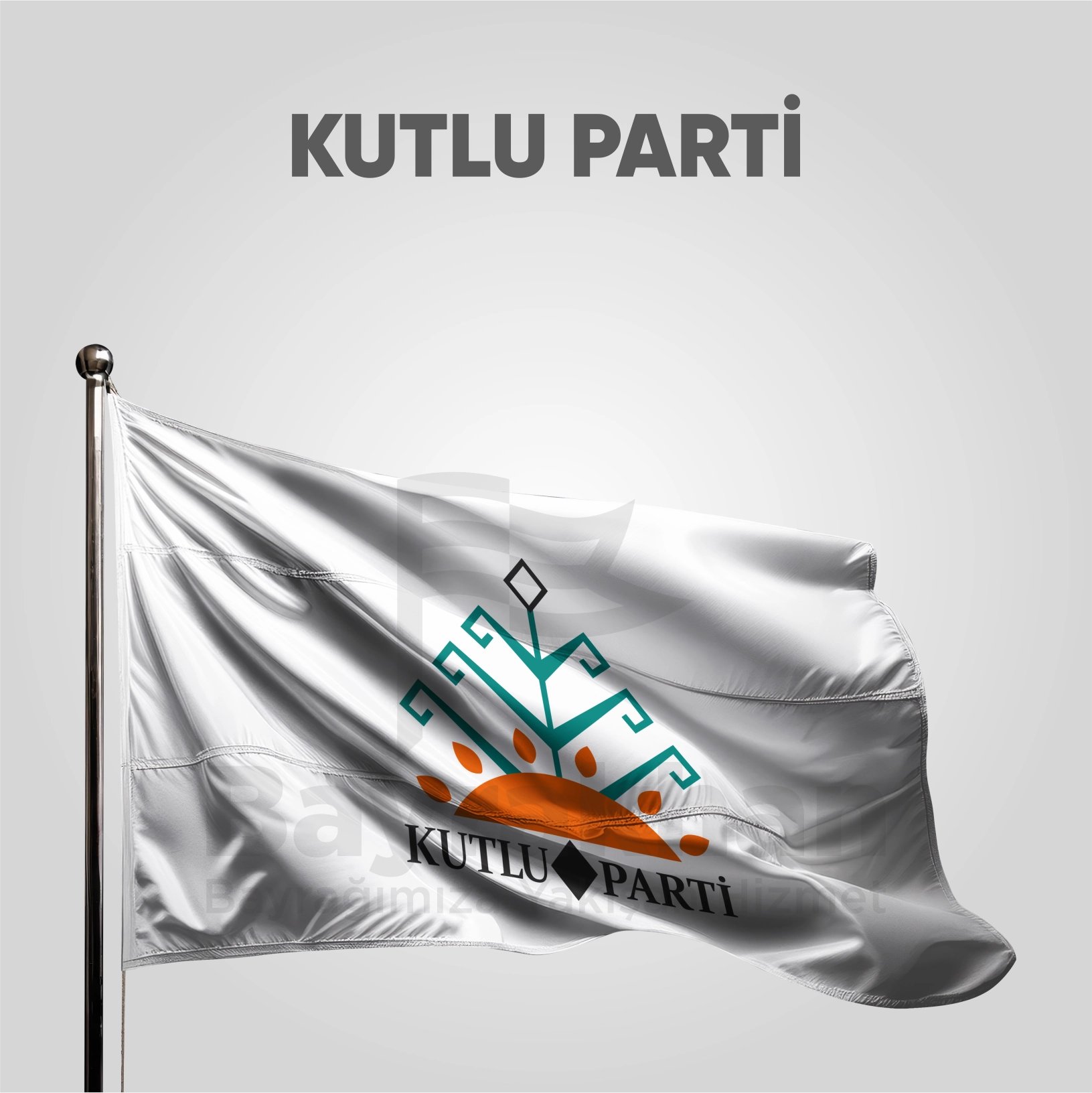 Kutlu Parti Bayrağı Satın Al